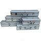 ECI Aluminium Koffer Silber versch. Längen (LxBxH) 30 - 115 cm x 10 x 10 cm