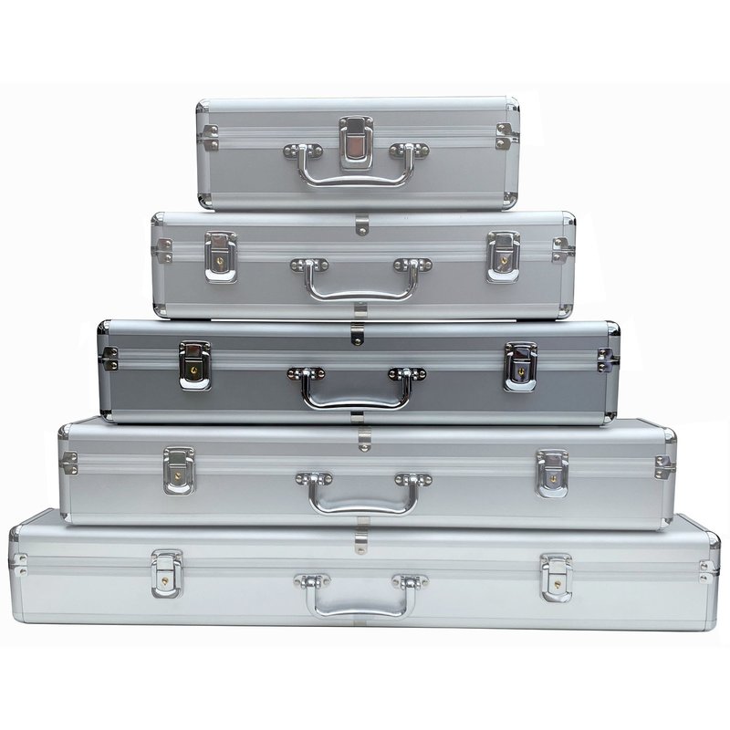 ECI Aluminium Koffer Silber (LxBxH) 50 x 10 x 10 cm