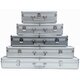 ECI Aluminium Koffer Silber (LxBxH) 50 x 10 x 10 cm