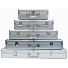 ECI Aluminium Koffer Silber (LxBxH) 60 x 10 x 10 cm