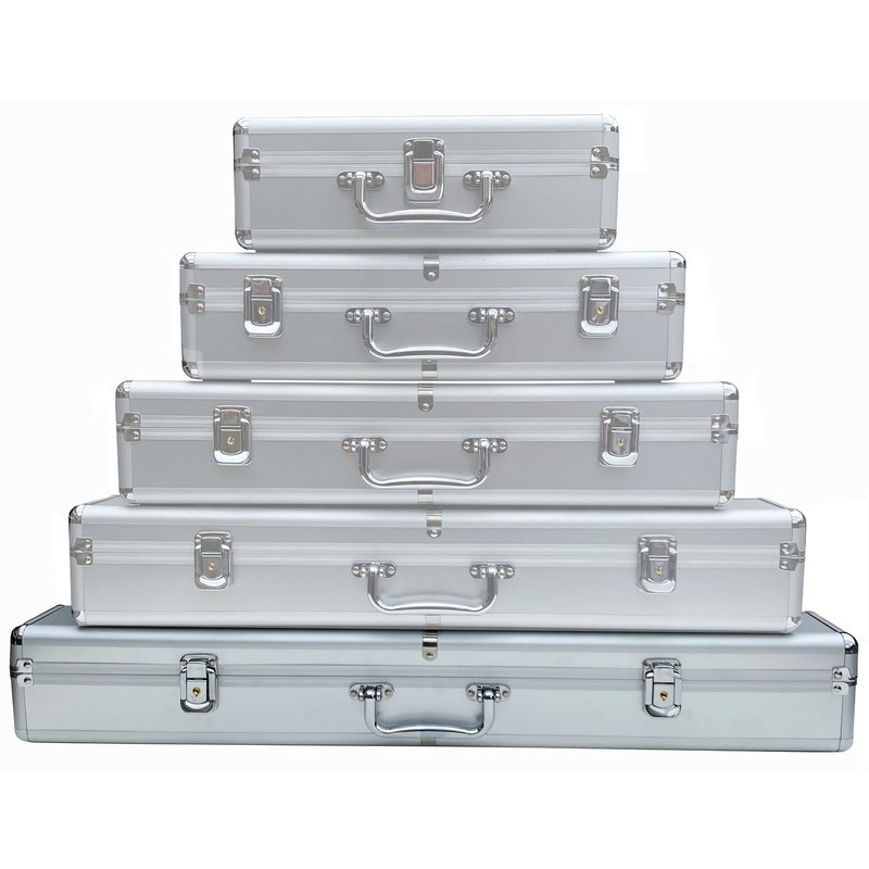 ECI Aluminium Koffer Silber (LxBxH) 70 x 10 x 10 cm