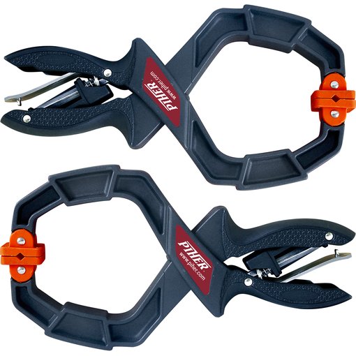 2 x Piher Spannzange rund 8,5 x 7,5 cm 52202