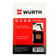 Würth Bit-Sortiment 70 mm 1/4 Zoll mit Gürtelclip 10-teilig 0614250010