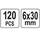 Feinsicherungen | Glas-Sicherungen Sortiment 6x30mm 120 tlg. YT-83130