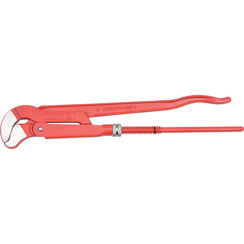 Rohrzange S-Maul 3 Zoll YT-22183 Pumpenzange DIN5234 Eckrohrzange