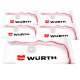5 x Würth Staubschutztür 2,2 x 1,1m 0992419990 mit Klebeband