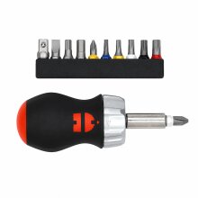 Würth Ratschenschraubendreher Mini 1/4 Zoll...
