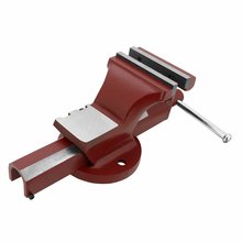 Piher Schraubstock mit Vierkant-Fhrung | Rohrspannbacken 125 mm Typ 55225