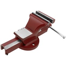 Piher Schraubstock mit Vierkant-Fhrung | Rohrspannbacken 150  mm Typ 55250