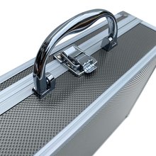 Aluminium Koffer Grau Box mit Schaumstoffeinlage 560030