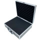 Aluminium Koffer Grau Box mit Schaumstoffeinlage 560030