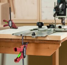 Piher T-Track Einhandzwinge fr Fhrungsschienen 15 | 22 cm