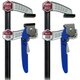 2  x Piher PAL Alu Quick 250 kg Zwinge 15 | 30 cm