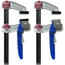 2  x Piher PAL Alu Quick 250 kg Zwinge 15 cm