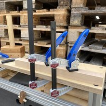 2  x Piher PAL Alu Quick 250 kg Zwinge 15 cm