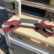 2 x Piher Druckzwinge | Zange verstellbar 5 cm Set