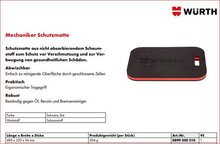 Wrth Mechaniker Schutz-Matte 480x320x36mm 0899500210