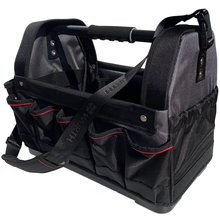 Wrth Werkzeugtasche offen mit Kunststoffboden und Schultergurt 360x440x250 mm