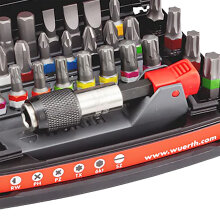Würth Bit-Sortiment 1/4 Zoll mit Gürtelclip 33-tlg. 0614400301 Orsy-Bitbox