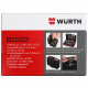 Würth Bit-Sortiment 1/4 Zoll mit Gürtelclip 33-tlg. 0614400301 Orsy-Bitbox
