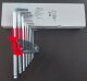 Würth Zebra Winkelschraubendreher-Satz Innensechskant Kugelkopf 1,5-10mm 071540100