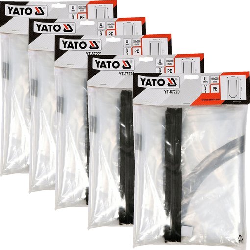 5 x Staubschutztr U Typ 220 x120 cm YT-67220