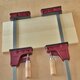2 x Piher Parallel Schraubzwinge PRL 400 kg 15 | 30 | 60 | 80 cm