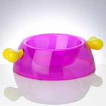 BELLOMANIA Hundenapf Atrium Pop Art Bark pink / gelb Gr. M Typ A-PAB-M