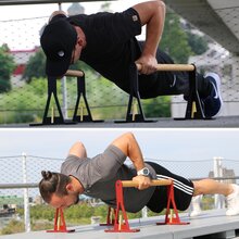 SONDERBAR Parallettes Pullup Trainingsgriffe Farbe nach Wahl