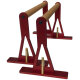 SONDERBAR© Parallettes Pullup Trainingsgriffe Farbe nach Wahl
