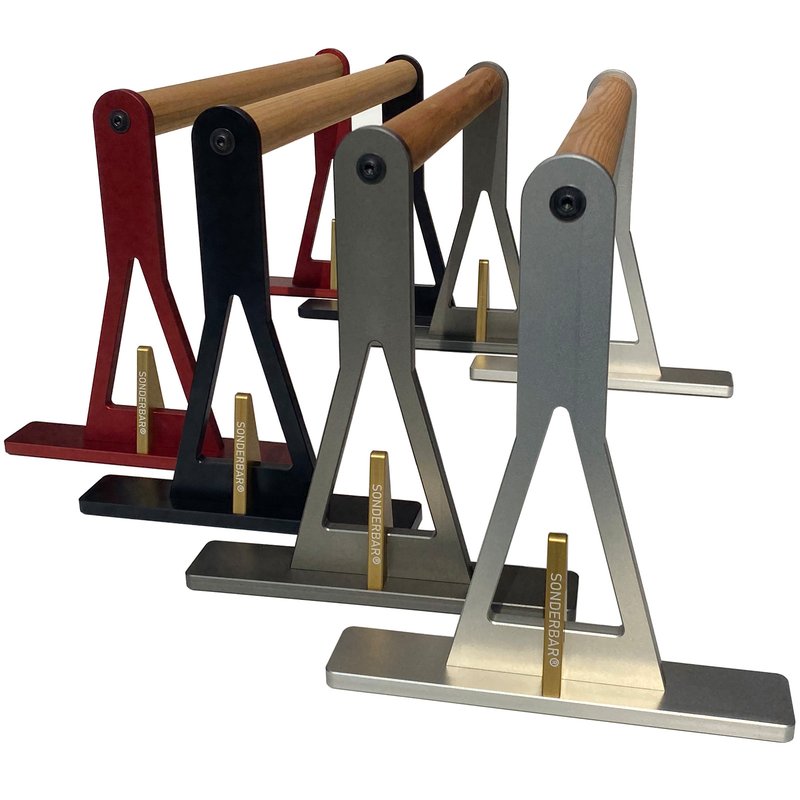 SONDERBAR Parallettes Pullups Trainingsgriffe in Alu