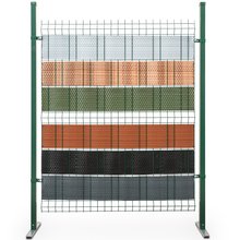 ECI  Poly-Rattan Sichtschutzstreifen fr Doppelstabzaun 19 | 255cm
