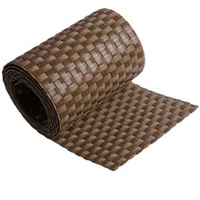 ECI  Poly-Rattan Sichtschutzstreifen fr Doppelstabzaun 19 | 255cm