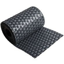 ECI  Poly-Rattan Sichtschutzstreifen fr Doppelstabzaun 19 | 255cm