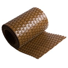 ECI  Poly-Rattan Sichtschutzstreifen fr Doppelstabzaun 19 | 255cm