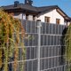 ECI © Poly-Rattan Sichtschutzstreifen für Doppelstabzaun 19 | 255cm