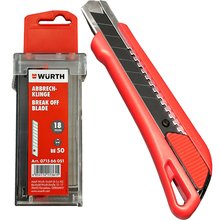 Würth 1K Cutter Messer mit Schieber 18mm - Online Shop rund um Haus