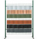 ECI © Poly-Rattan Sichtschutzstreifen für Doppelstabzaun 19 | 255cm Dunkel Braun RD02 50 Rollen