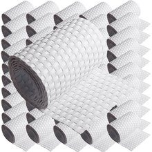 ECI  Poly-Rattan Sichtschutzstreifen fr Doppelstabzaun 19 | 255cm Wei RD07 50 Rollen