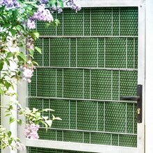 ECI � Poly-Rattan Sichtschutzstreifen f�r Doppelstabzaun 19 | 255cm Hell Braun RD13 25 Rollen