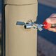 Schaltschrankschlüssel mit 1/4 Zoll Bithalter Griff rot | schwarz