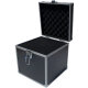ECI Aluminium Koffer Schwarz Würfelform 15 x 15 x 15 cm mit Rasterschaum