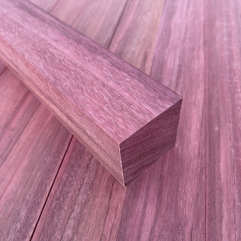 Purple Heart Amaranth Kantel 40 x 40 mm verschiedene Lngen
