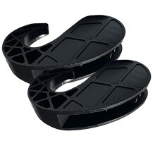 Expanderseil Ø 8mm Schwarz Länge 10/15/20 m mit 2 Haken