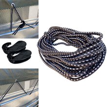 Expanderseil  8mm Schwarz Lnge 10/15/20 m mit 2 Haken