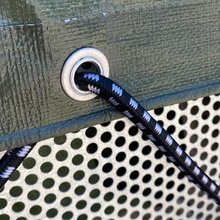 Expanderseil  8mm Lnge 10 m Schwarz mit 2 Haken