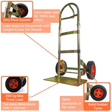 ZERO Sackkarre 300 | 500 Kg 2 in 1 Plattformwagen Transportwagen