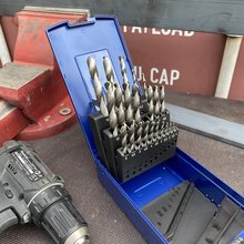 ECI-Tools HSS Spiral Bohrer Set Metall 24 tlg. geschliffen