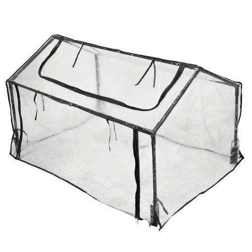 PVC Gew�chshaus 120x80x60 cm Paletten Foliengew�chshaus...