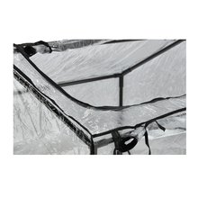 PVC Gewchshaus 120x80x60 cm Paletten Foliengewchshaus Frhbeet